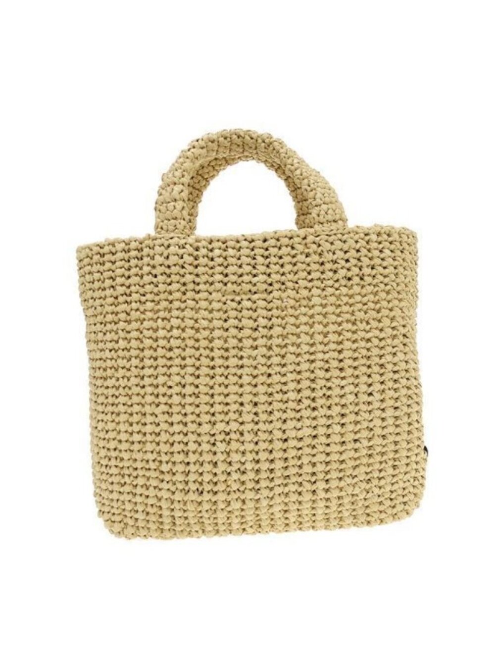 Prada Logo Raffia Clutch - Picture 3 of 9